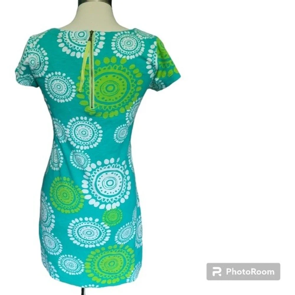 HATLEY GREEN MANDALLA SHORT SLEEVE DRESS - S